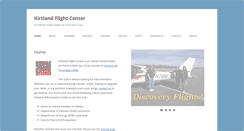 Desktop Screenshot of kirtlandflightcenter.org